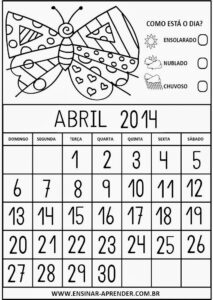 Leia mais sobre o artigo CALENDÁRIO PARA CADERNO 2014 – ROMERO BRITO